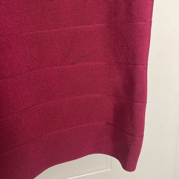 🦋 2/$40 Magenta Cold Shoulder Bandage Dress - Picture 5 of 5